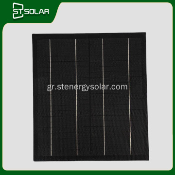 Etfe All-Black Single Crystal 25W Solar Panel